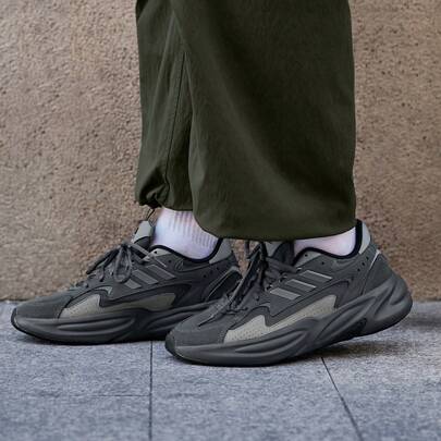 Adidas Giày thể thao đế cao kiểu cổ điển OZWAVE "Bobo Shoes", giày thể thao thường ngày.