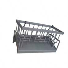 Multi-Functional Kitchen ABS Material Storage Rack Kitchen Sink Faucet Sponge Drain Basket Kitchen Shelf Sink Rags Draining Rack Detergent Steel Wire Ball Storage Rack, Can Hang Cleaning Cloth Can Store Cleaning Tools, Kitchen Accessories - 灰色 - 查看 4