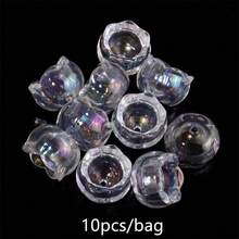 10pcs Acrylic Plated Transparent Lily Of The Valley Jellyfish Wind Chime Pendant, For Making Phone Chains, Bag Charms, DIY Handmade Jewelry Accessories - Lily Of the Valley Cover - View 11