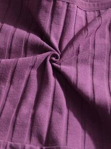 Quần lót nữ cỡ lớn bằng cotton co giãn nâng mông, định hình bụng, cạp trung, gợi cảm, thoải mái, thoáng khí, thích hợp mặc hàng ngày, chơi thể thao, tập yoga. - Màu tím - Xem 11