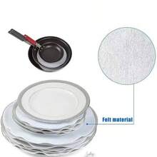  A 12pcs/3pcs Set With 3 Different Sizes, Featuring Heat-Resistant And Scratch-Proof Mats That Protect Cookware And Tableware. And Are Suitable For Cookware, Glassware, Countertops, Stoves, And Ovens,Cuttable Non-Slip Mat - View 10