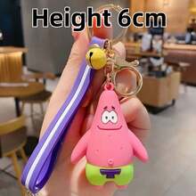SpongeBob SquarePants Bộ 1/3 chiếc mặt dây chuyền hình cặp đôi dễ thương chính hãng, bao gồm các nhân vật như Patrick, Squidward, Sandy, Gary, thích hợp làm quà tặng tiệc tùng, trang trí nhà cửa, trang trí phòng, quà tặng ngày Valentine, quà sinh nhật, quà tặng ngày lễ tốt nhất cho bạn bè, quà tặng học sinh, đồ sưu tầm dành cho nữ, đồ trang trí, kiểu dáng ngẫu nhiên. - A - Xem 6