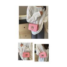 Pk Women's Bags, Exclusive Niche Luxury Shoulder Bag With Swallow Motif, Elegant Shoulder Bag With Chain Strap, Double Swallow Design. - 粉色 - 查看 4