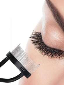 Bộ 4 lược chải mi màu đen. Cọ chải lông mày xoắn ốc hai đầu, cọ trang điểm hai đầu, cọ mắt, cọ chải lông mày, cọ chải lông mày vát, cọ chải mi, lược chải lông mày, lược, cọ, lược chải lông mày siêu mảnh, cọ chải lông mày, lược chải mi nhỏ gọn gấp gọn bằng thép không gỉ. Lược chải mi, lược chải mi hình bán nguyệt bằng thép không gỉ, dụng cụ tỉa mi giả. - Nhiều màu - Xem 2