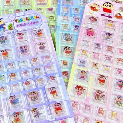 Bộ sưu tập sticker 3D hình hoạt hình dễ thương mới, quà tặng phụ kiện | Thích hợp cho điện thoại, laptop, cốc và nghệ thuật dán sticker | Bề mặt mịn, nhựa cao cấp, sticker thủ công, tự dính, dành cho người yêu thích văn phòng phẩm và người đam mê DIY.