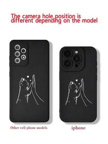 1 pieza Funda de teléfono a prueba de golpes con elemento de gato de moda, patrón de gato de dibujos animados a prueba de caídas y resistente al agua y a los arañazos, compatible con iPhone 16/11/16pro/16plus/16promax/16e/15Promax/13/14/12/XS/XR/7G/8P, Galaxy S25/S25PLUS/S25 Ultra/A16/A36/A26/A56/A50/A12/A32/A52/A72/A51/A21S/A13/A14/S24/S24PLUS/S24Ultra, S22/A52/A53/A54/A55, 11/12Pro/12/12X/13Pro/14Pro/15Pro/, 10/9/Note9/12c/Note11pro/Note8Pro, regalo de primavera,mobile phones, bags, mobile accessories, phone cases, room decoration, accessories, transparent phone cases, summer, phone straps, men's phone cases, black phone cases, pink phone cases, mobile case for men, mobile case for women, mobile phone protection, beach accessories, strawberry treats, phone protection covers. - Estilo (1 pieza) - Ver 7