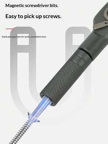 Bộ tua vít 25 món, thép S2 độ cứng cao, bộ dụng cụ sửa chữa điện thoại, máy tính, thiết bị gia dụng. - Bộ tua vít - Xem 8