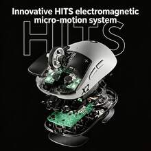 Logitech Mouse Gaming Nirkabel PRO X2 SUPERSTRIKE, GPW5, sakelar mikro elektromagnetik HITS, ringan 61g untuk penggunaan esports, sensasi pemicu makro mekanik RT, cocok sebagai hadiah. - View 3