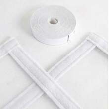 1 Tấm lưới chống muỗi cửa sổ, tự dính, có khóa kéo, tái sử dụng, lưới chống muỗi và ruồi mùa hè, dễ lắp đặt. - Trắng - Xem 9