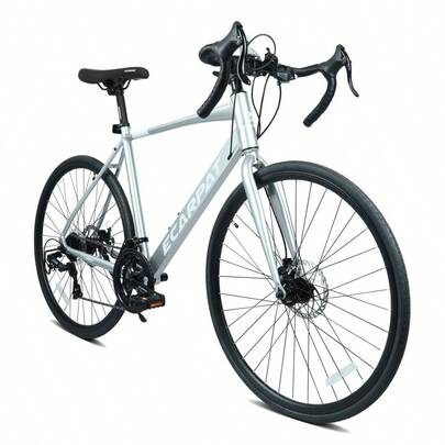 A28320R 700Cx28 Road Bike Lightweight Aluminum Frame Disc Brakes 16-Speed Fast Acceleration Suitable For Men And Women Ideal For High-Intensity Riding