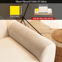 1PC Chenille Jacquard Non-Slip Sofa Cushion Pad, Pet-Friendly, Machine Washable, Suitable For 1-4 Seater Sectional Sofas, Protective Cover/Slipcover, All-Season Use, Home Decor, High-End Feel Sofa Cover. - Multicolor - View 29