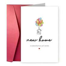 1pc Greeting Cards For A New Home - Wishing You Joy On Your Housewarming - Congrats On Your New Place - Warm Wishes For A Loved One'S Home Gift Cards - Settling Into Our New Space - One Size Fits All - View 6