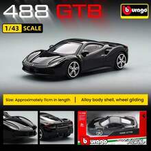 Burago 1:43 比例法拉利地球系列，Enzo、458、488、F40、Roma、250 Testa Rossa、Purosangue、SP1、Portofino 合金压铸赛车模型静态微缩车玩具收藏品男士礼物 - 彩色 - 查看 20