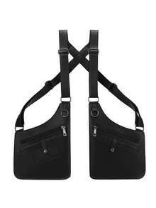 Multi-Functional Vest Bag, Men's Backpack, Hidden Underarm Anti-Theft Outdoor Backpack - Multicolor - View 13