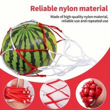 10/30pcs Heavy Duty Watermelon Hanging Net Bags - Large Capacity Net Bags For Supporting Watermelon, Pumpkin And Pineapple Growth - Durable White Material And Easy To Use - 10 - View 4