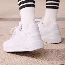Adidas Giày thể thao COURTBEAT phong cách bóng rổ thường ngày - trắng - Xem 4