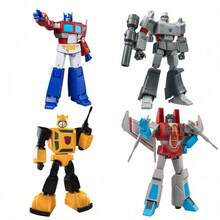 Hasbro Official Licensed Transformers G1 Action Figure, 7.87 Inch AMK Series Highly Poseable Collectible Toy With Weapons, For Adult Collectors Boys Girls (Non-Transformable) - Multicolor - View 1