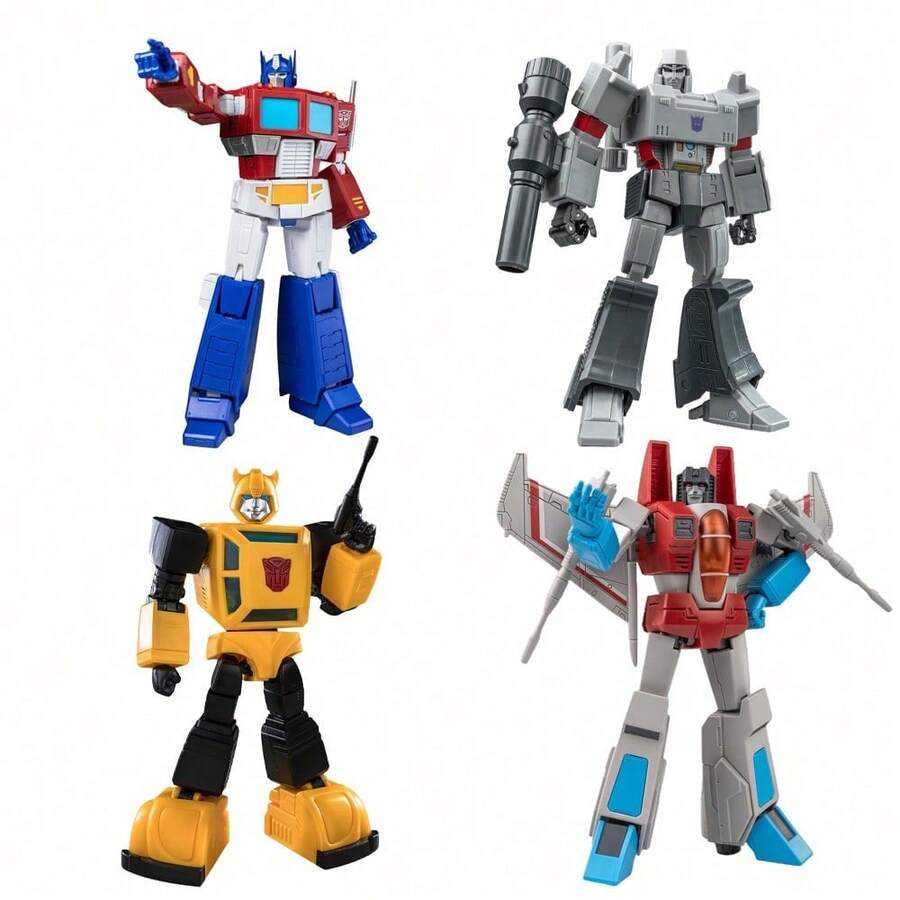 Hasbro Official Licensed Transformers G1 Action Figure, 7.87 Inch AMK Series Highly Poseable Collectible Toy With Weapons, For Adult Collectors Boys Girls (Non-Transformable) - Multicolor - View 1