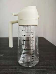 1 chai xịt dầu ô liu 2 trong 1 400ml, thiết kế xịt và rót kép, chai xịt dầu ăn chống tắc nghẽn có thể tái sử dụng với vạch chia rõ ràng, thiết kế tối giản màu đen trắng chống rò rỉ, dễ vệ sinh, thích hợp cho nấu ăn, dùng với nồi chiên không dầu, trộn salad, nướng, quay, chiên, phụ kiện nhà bếp hiện đại, dụng cụ nấu ăn gia đình. - Nhiều màu - Xem 12