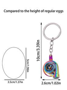 1/4 涡轮增压器钥匙扣，汽车零件，模型钥匙扣，涡轮增压器形状钥匙扣，创意涡轮增压器钥匙扣，金属钥匙扣，汽车零件旋转涡轮增压器钥匙扣，钥匙圈，包饰，可用于悬挂背包、相机、带肩带的书包、带文件袋、汽车配件包。 - 彩色 - 查看 7