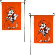 Desert Cactus Oklahoma State University OSU Garden Flag – 19 X 12 Inch Oklahoma State Cowboys Banner, For Outdoor Display And Events (Design J) - A - 查看 2