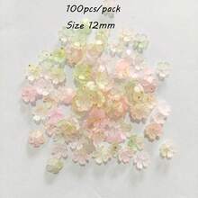 壓克力金色不對稱造型直孔分隔珠 手作DIY串珠裝飾鏈配件 - 彩色 - 查看 19