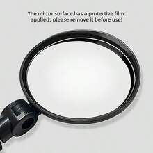 2pcs Universal Bike Rearview Mirrors, 360° Adjustable Wide-Angle Convex Mirror, HD Clear Lens, Fits Mountain/Road/Electric Bikes, Safety Cycling Accessories - Universal Bicycle Rearview Mirror - View 8