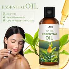LZJV 100ml/30ml High Quality Tea Tree Essential Oil, 100% Pure Natural, Suitable For Diffuser, Humidifier, Natural Style | Nourishing Oil, Holiday Gift - Tea Tree Oil - View 3
