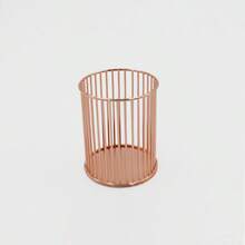 1 Stück nordischer Stil Goldener Stifthalter & Make-up Pinsel Organizer, kann verschiedene Make-up Pinsel aufbewahren, dient sowohl als Schminktisch Dekoration als auch als Pinselhalter, geeignet für Zuhause und Reisen, tolles Geschenk für Frauen, ideale Raumdekoration - Verschiedenfarbig - Übersicht 11