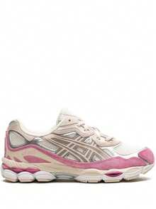 ASICS Gel-NYC Sneakers - Authentic Unisex Retro Lifestyle Running Shoes | Viral 2026 Sportstyle Urban Trainers | Premium Gel Technology Cushioning | Durable Suede & Mesh Performance Footwear | Classic Comfort Daily Sneakers - Cream Mineral Beige Pink - 查看 11