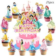 Princess Cake Decorations, Princess Cupcake Decorations, Princess Theme Birthday Party Decorations, Princess Theme Party Supplies, Princess Birthday Decorations - View 2