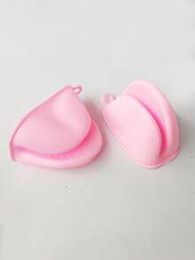 1 Pair Silicone Heat Resistant Gloves - Non-Slip Kitchen Utensils, With Hanging Loop Design, Durable & Tear-Resistant, Essential For Kitchen, Suitable For Placemats, Coasters, Trivets And 11 Other Essential Holiday Items - View 9
