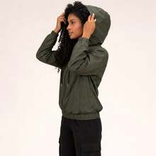 Women's Windbreaker Jacket For Cold Winter Motorcycle Waterproof Comfortable - 綠色 - 查看 9