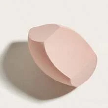 时尚粉色巨型美妆蛋，超大尺寸，亲水材质遇水膨胀，快速上妆，柔软亲肤，适用于粉底，可重复使用且不掉毛，高密度且富有弹性，是理想的化妆工具 - 卡其色 - 查看 9