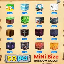 50/90/150/300pcs Magnetic Building Blocks Lava World Adventure Set - Magnetic Cube Construction Toys, Suitable For Halloween, Christmas, Birthday Gifts, STEM Sensory Toys For Children 3+ Years Old - Multicolor - View 11