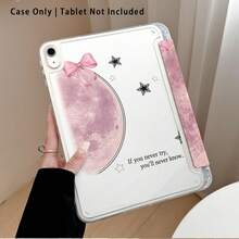 Moon1pc 平板电脑保护套带支架，兼容荣耀Pad 8/9/10、荣耀GT 11.5英寸/X7/X8A/X9/X8Pro/X9Pro/V9/V8 Pro、MatePad SE 11英寸/MatePad 11英寸/11.5英寸、MatePad Pro，以及苹果第十代/第十一代（2025款，A16芯片）机型。可折叠防弯折，硅胶加固边角，支持自动唤醒/睡眠，内置笔槽，多角度可调节支架——完美日常保护，理想之选。 - 彩色 - 查看 2