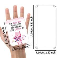 50 Kartu Mini Energi Positif dengan Kutipan Inspiratif Positif, Kartu Kutipan yang Meningkatkan Kepercayaan Diri dan Mendorong Kebaikan, Cocok Sebagai Hadiah untuk Wanita dan Pria - A - View 2