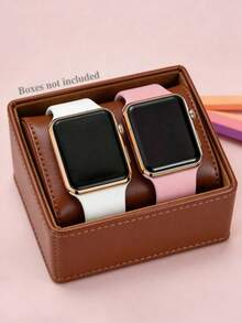 Bộ 2 đồng hồ điện tử LED kỹ thuật số tối giản thời trang nữ, thích hợp để đeo hàng ngày cùng gia đình/bạn bè, dịp tốt nghiệp, tựu trường, họp mặt gia đình, lễ kỷ niệm, quà sinh nhật/ngày lễ cho phụ nữ, quà Ngày của Mẹ, quà tốt nghiệp lý tưởng. - Nhiều màu - Xem 10