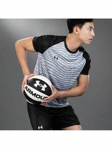 Áo thun ngắn tay thoáng khí Under Armour Unisex Xuân Hè 2026 mới dành cho bóng đá, tập luyện, chạy bộ, thể dục 24500510-011 - Xám - Xem 2