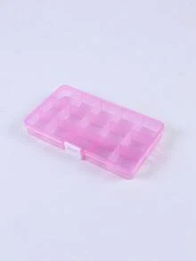 Hộp phân loại hạt cườm 15 ngăn, hộp phân loại bông tai, hộp đựng nhỏ bằng nhựa trong suốt có vách ngăn điều chỉnh được, dùng cho đồ thủ công, trang sức, ốc vít, vật dụng nhỏ. - Nhiều màu - Xem 11