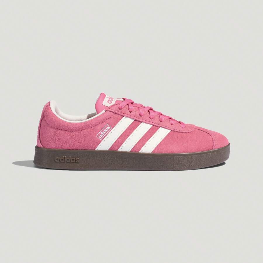 Adidas VL COURT CLASSIC "T-Toe" Men's Retro Casual Sneakers, Athletic Trainers - Watermelon Pink - View 1
