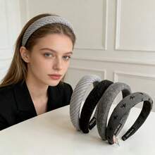 8pcs/4pcs/2pcs/1pc High Crown Hair Clips Headbands, Fashionable Multi-Element Headpieces For Women - Multicolor - View 3