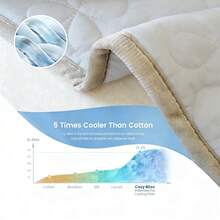1pc Silky Soft Summer Quilt, Lightweight & Breathable, Solid Color Minimalist Design, Soft & Skin-Friendly, Suitable For Home Bedroom, Sofa, Hotel, Air Conditioning - Grey - View 7