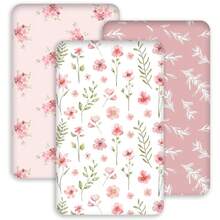 Set Perlengkapan Tempat Tidur Bayi Mikrofiber Lembut & Nyaman, Cocok untuk Kasur Bayi Mika, Baby Delight, Dream On Me, AMKE dan Sebagian Besar Kasur Bayi Persegi Panjang, Hadiah Baby Shower yang Luar Biasa - MultiWarna - View 13