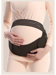 Prenatal Belly Support Belt, FDA-Certified Pregnancy Support Waistband, Specialized For Late Pregnancy And Large Belly, Maternity Belly Support Belt - Random Color 1 Pcs - View 8