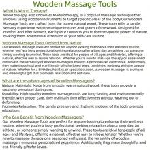 SilvaLex Wooden Massage Tool, Full Body Massager, Hand Massager, Leg Massager, Shoulder Massager, Back Massager, Waist Massager, Body Relaxation Tool, Suitable For Home Use, Can Be Given As A Gift To Family, Friends, Classmates, Or Girlfriend - Apricot - View 12