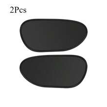 2 piezas Parasol para ventana lateral del coche, aislamiento del calor del verano y reducción del deslumbramiento, diseño antiestático que no bloquea la visión y conduce de manera fresca - 2 parasoles curvos para ventanas laterales - Ver 13
