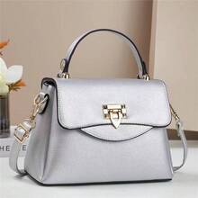 Borsa a tracolla versatile e alla moda per donna, borsa a tracolla estiva, borsa piccola - nero - Visualizzare 4