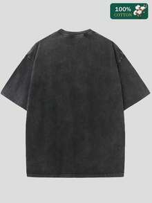 Disney Authorized Short Sleeved Printed T-Shirt, MIQI And MINI Printed T-Shirt,Graphic Tees, Cotton Graphic Tees,Funny Graphic Tees,Suitable For Family Travel And Vacation. Mother's Day T-Shirt, Suitable For Both Men And Women. Cotton T-Shirt, Comfortable And Breathable. - Black - View 3