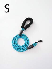 1套黑色猫狗反光牵引绳，宠物遛狗牵引绳，适用于猫狗，2条装 - 黑色 - 查看 14